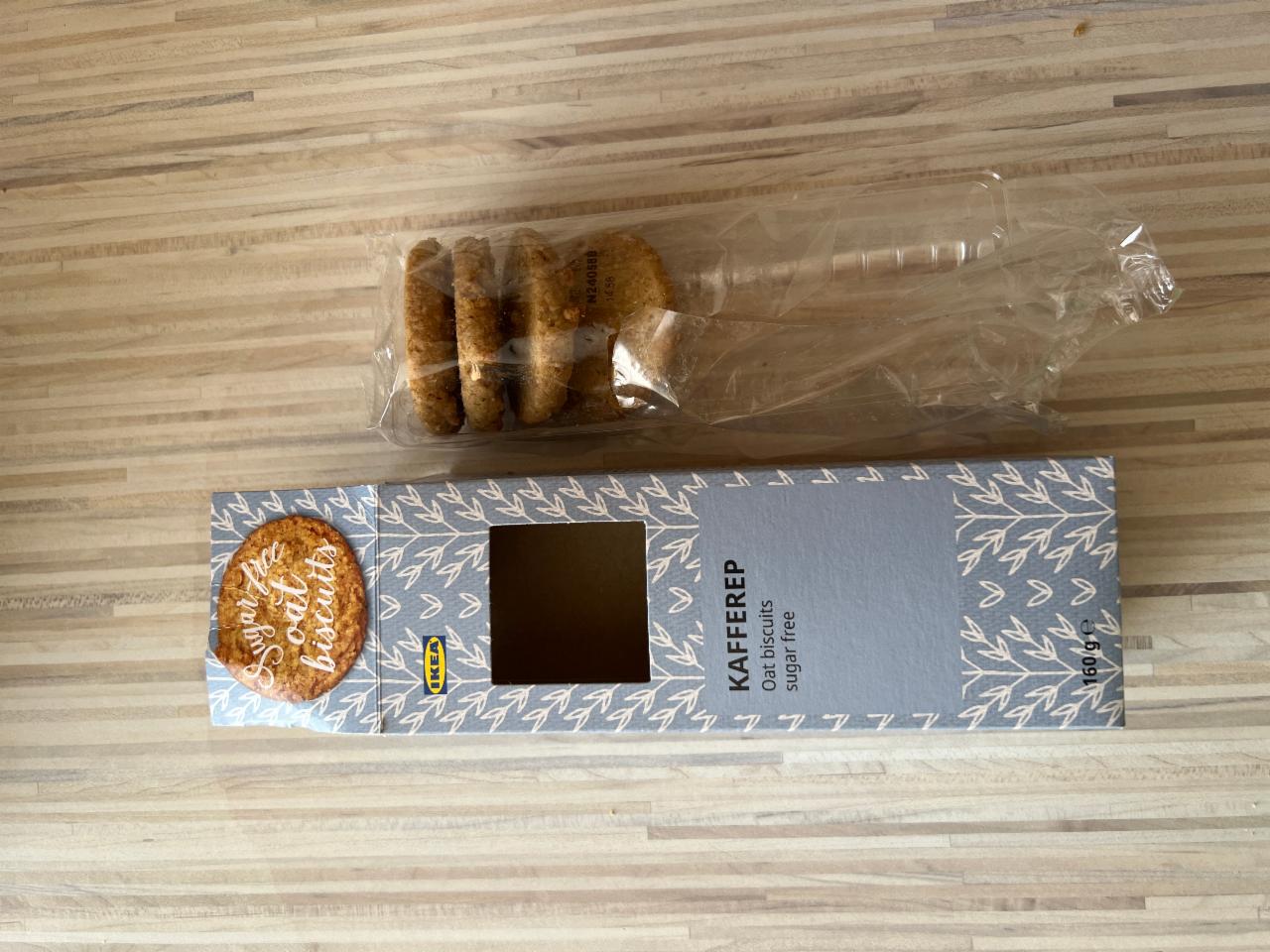 Fotografie - ovesné sušenky Ikea bez cukru