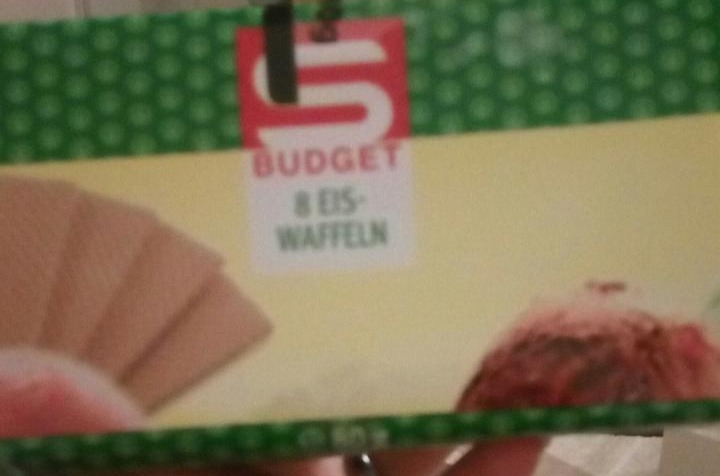 Fotografie - 8 Eiswaffeln S Budget