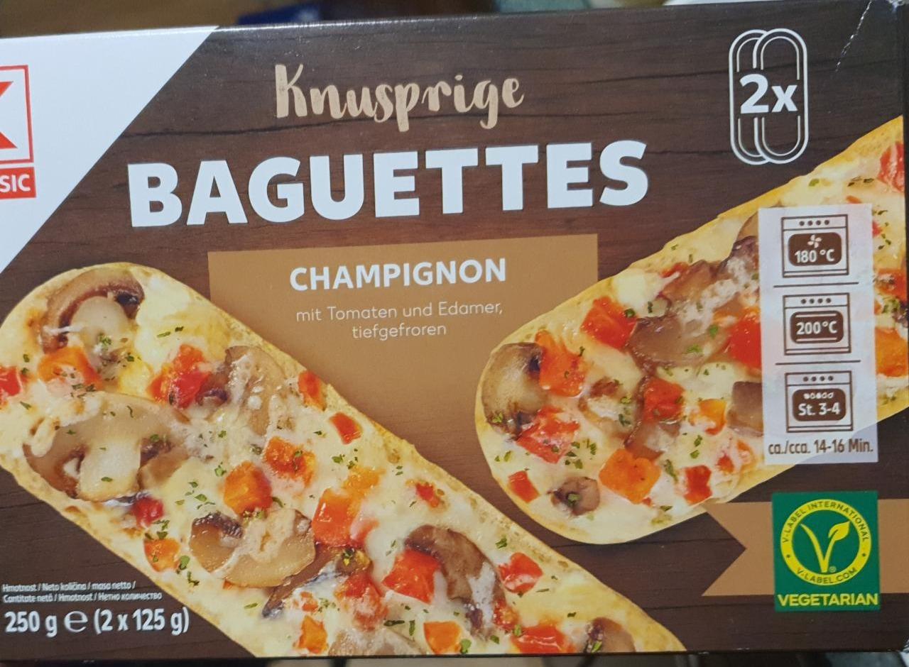 Fotografie - Baguettes champignon Knusprige K-Classic
