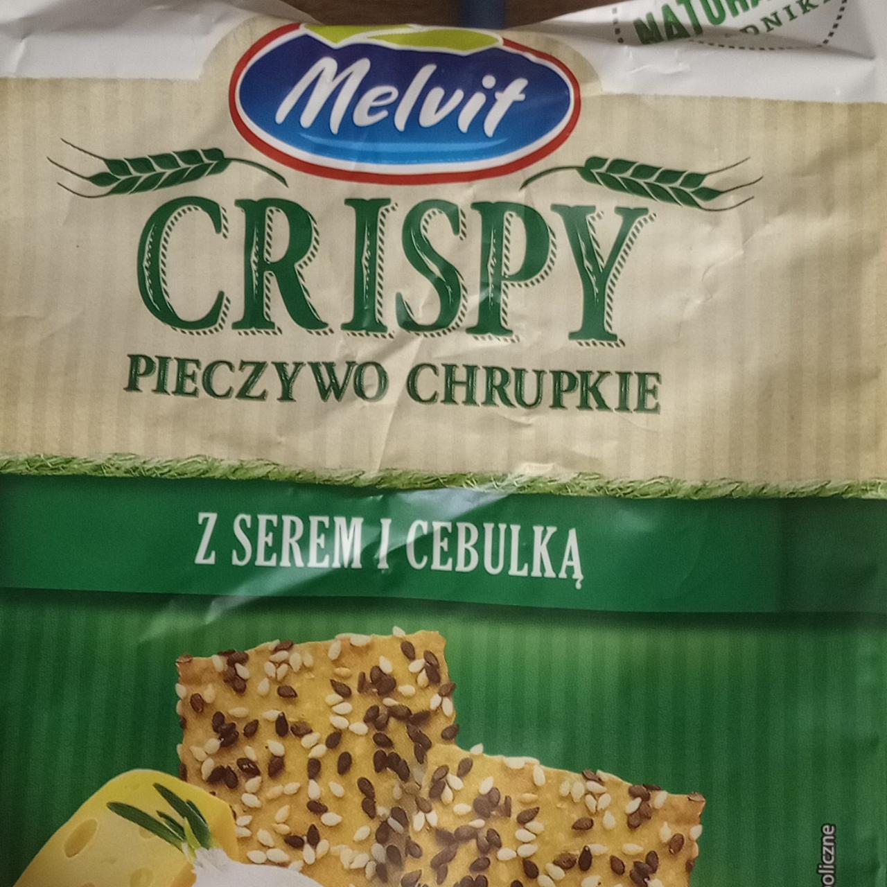 Fotografie - Crispy Pieczywo chrupkie z serem i cebulką Melvit
