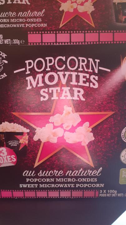 Fotografie - Popcorn Movies Star sladký
