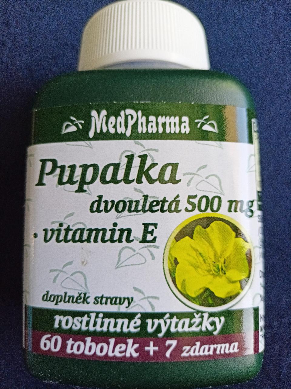 Fotografie - Pupalka dvouletá 500mg s vitaminem E