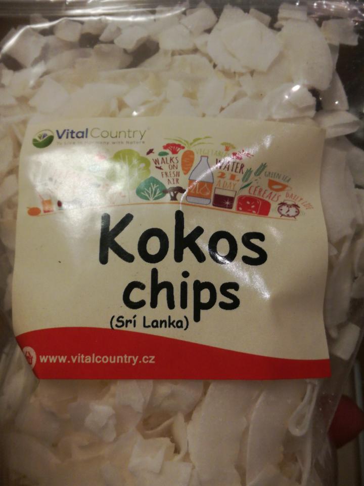 Fotografie - Kokos chips VitalCountry