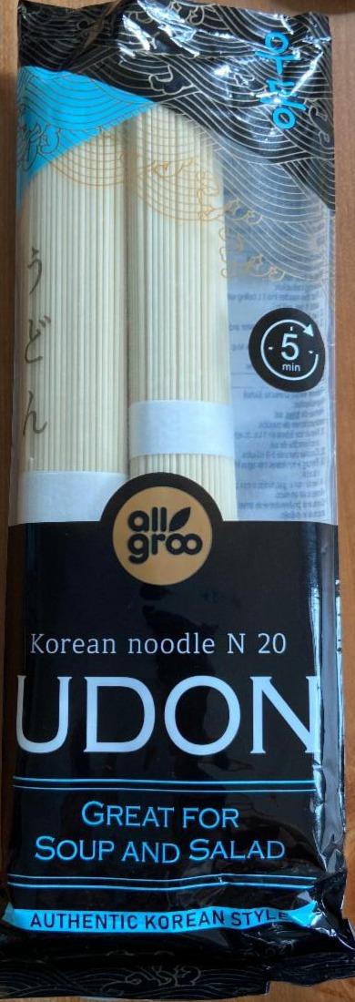 Fotografie - Korean noodle N 20 Udon Allgroo