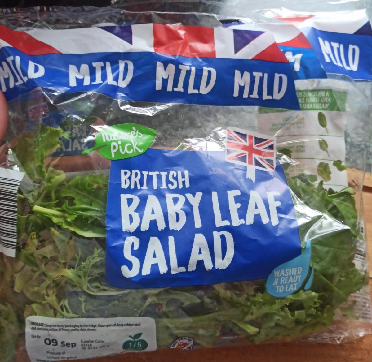 Fotografie - British Baby Leaf Salad Nature's Pick