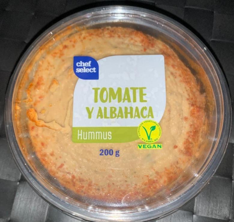 Fotografie - Hummus Tomate y albahaca Chef Select