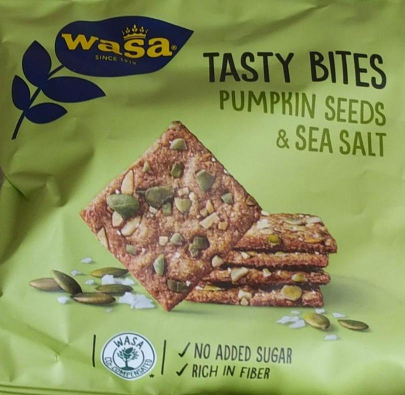 Fotografie - Tasty bites pumpkin seeds & sea salt Wasa