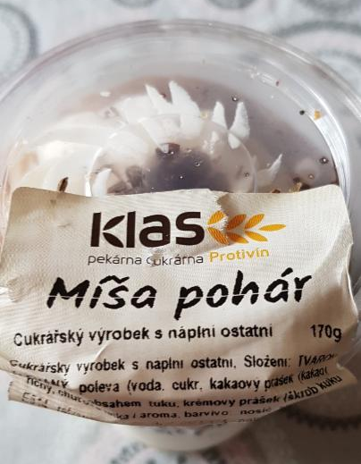 Fotografie - Míša pohár pekárna cukrárna Protivín