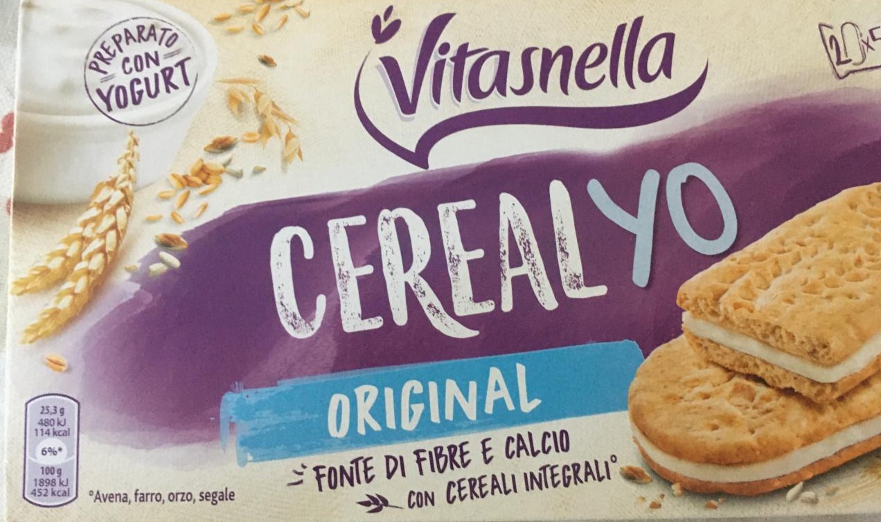 Fotografie - Vitasnella cereal yo jogurt original