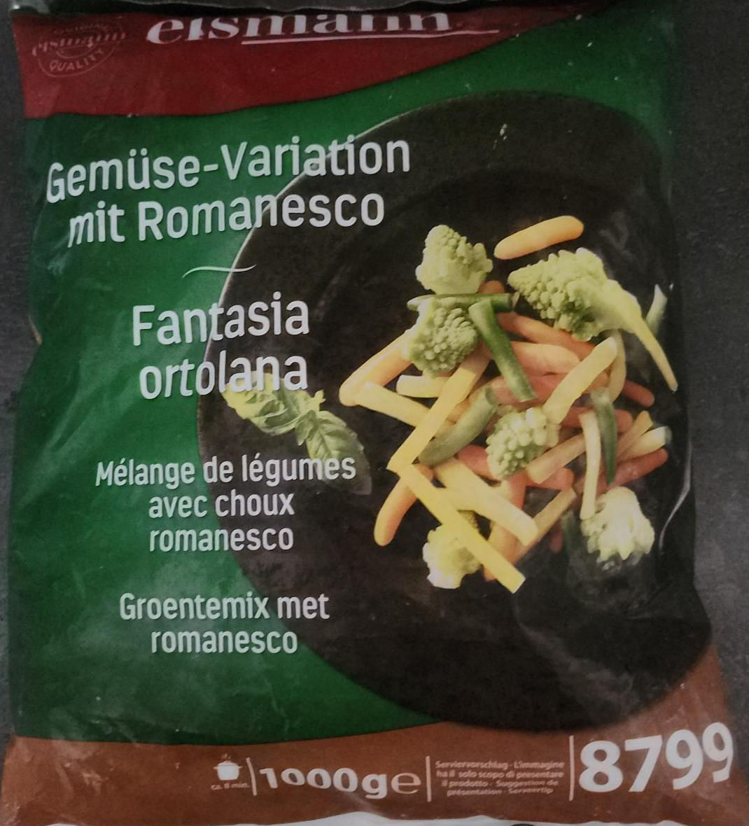 Fotografie - Gemüse-variation mít románech Fantasia Eismann