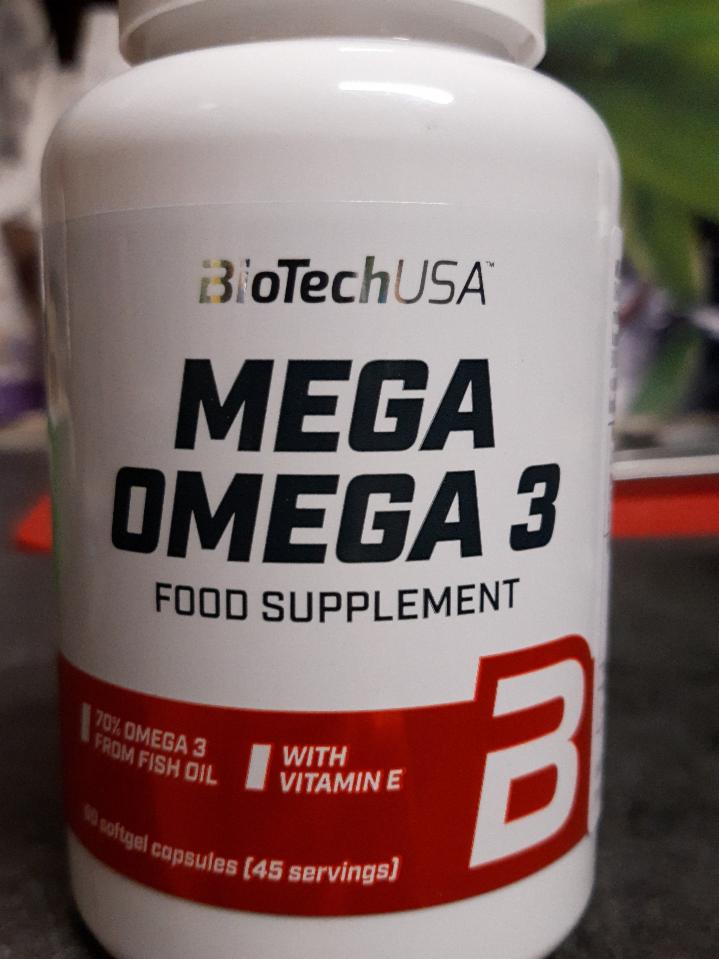 Fotografie - Mega Omega 3 BioTech USA
