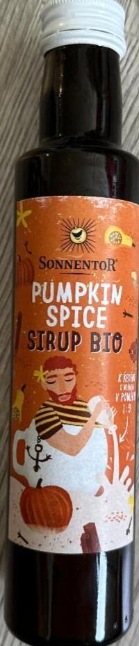 Fotografie - pumpkin spice sirup bio Sonnentor