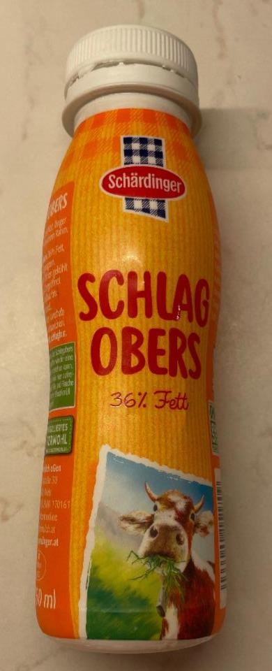 Fotografie - Schlagobers 36% Fett Schärdinger