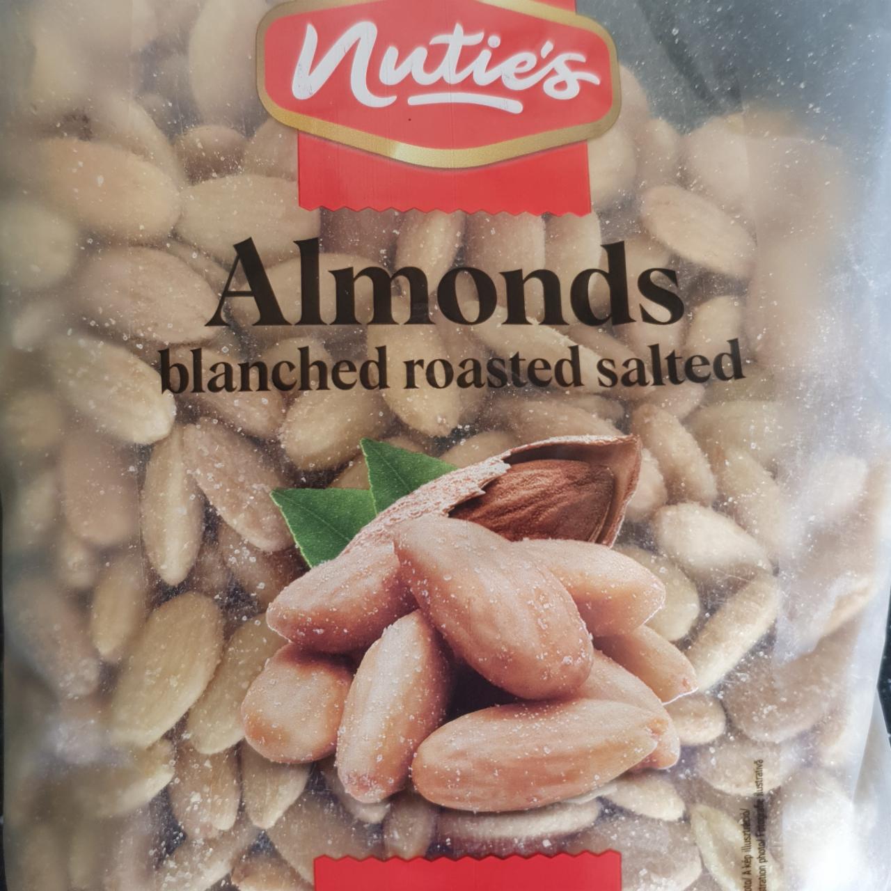 Fotografie - Almonds blanched roasted salted Nuties