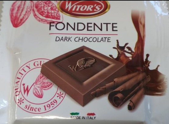 Fotografie - Fondente dark chocolate Witor´s