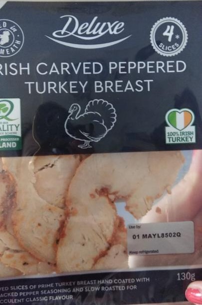 Fotografie - Irish carved peppered turkey breast