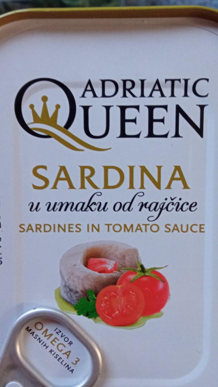 Fotografie - sardinky v rajčatovém protlaku Adriatic Queen