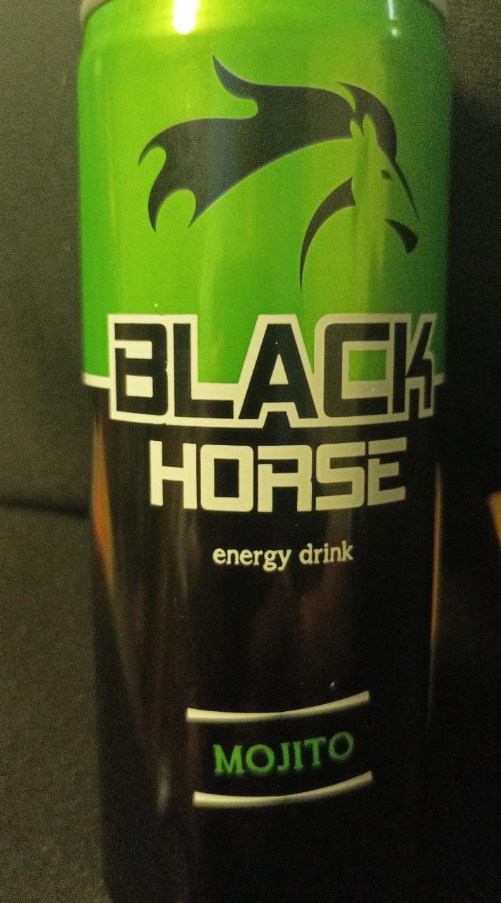 Fotografie - Energy drink Mojito Black horse