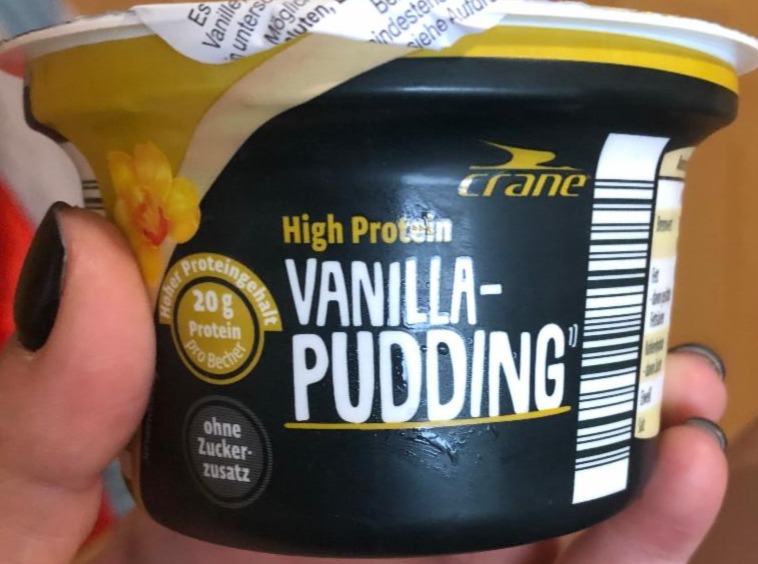 Fotografie - high protein vanilla pudding Crane