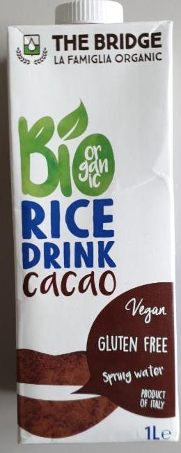 Fotografie - Bio Organic Rice Drink Cacao The Bridge