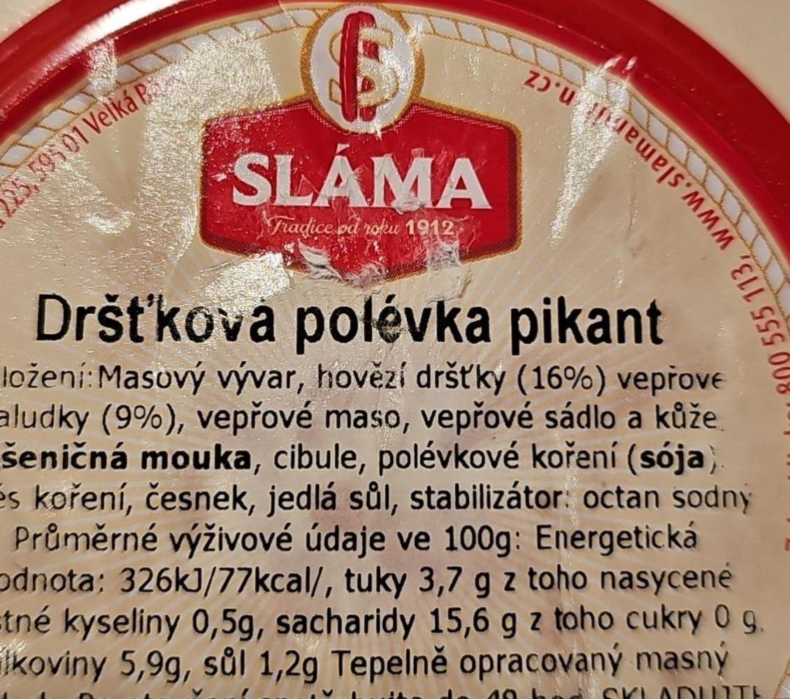 Fotografie - Polévka dršťková pikant Sláma