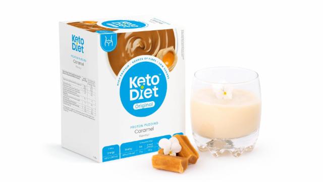 Fotografie - Protein Pudding Caramel flavour KetoDiet