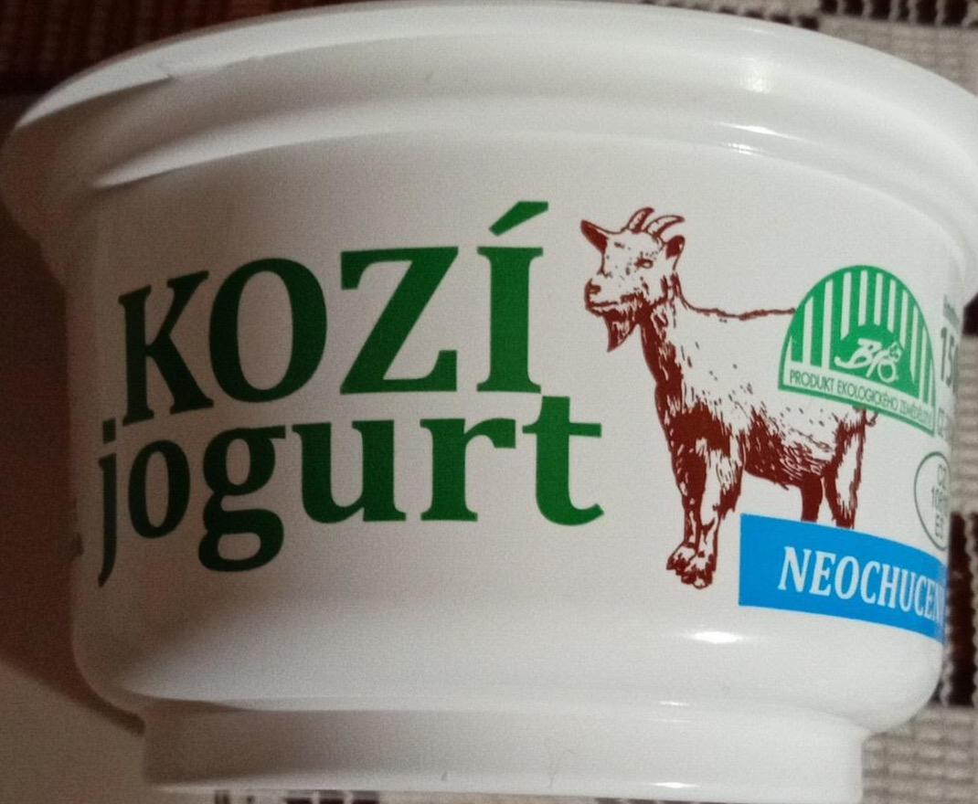 Fotografie - Kozí jogurt neochucený farma Pěčín