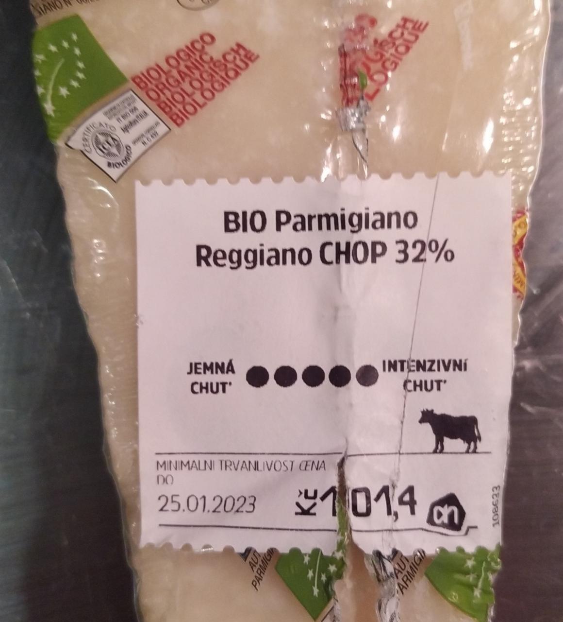 Fotografie - BIO Parmigiano Reggiano CHOP 32%