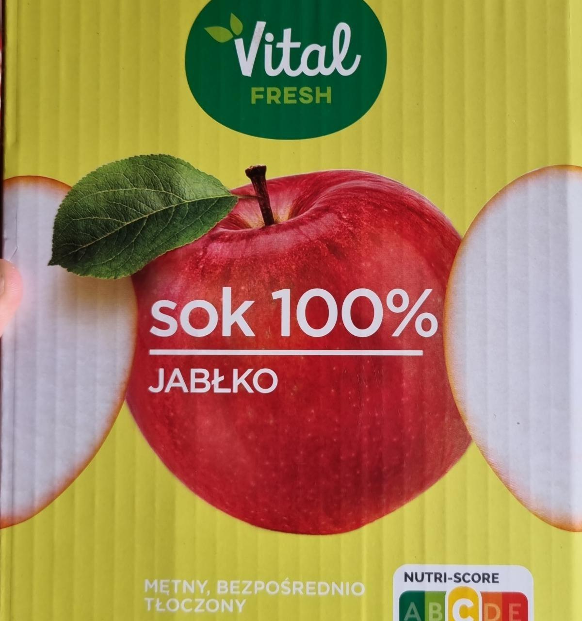 Fotografie - Sok 100% jablko Vital fresh