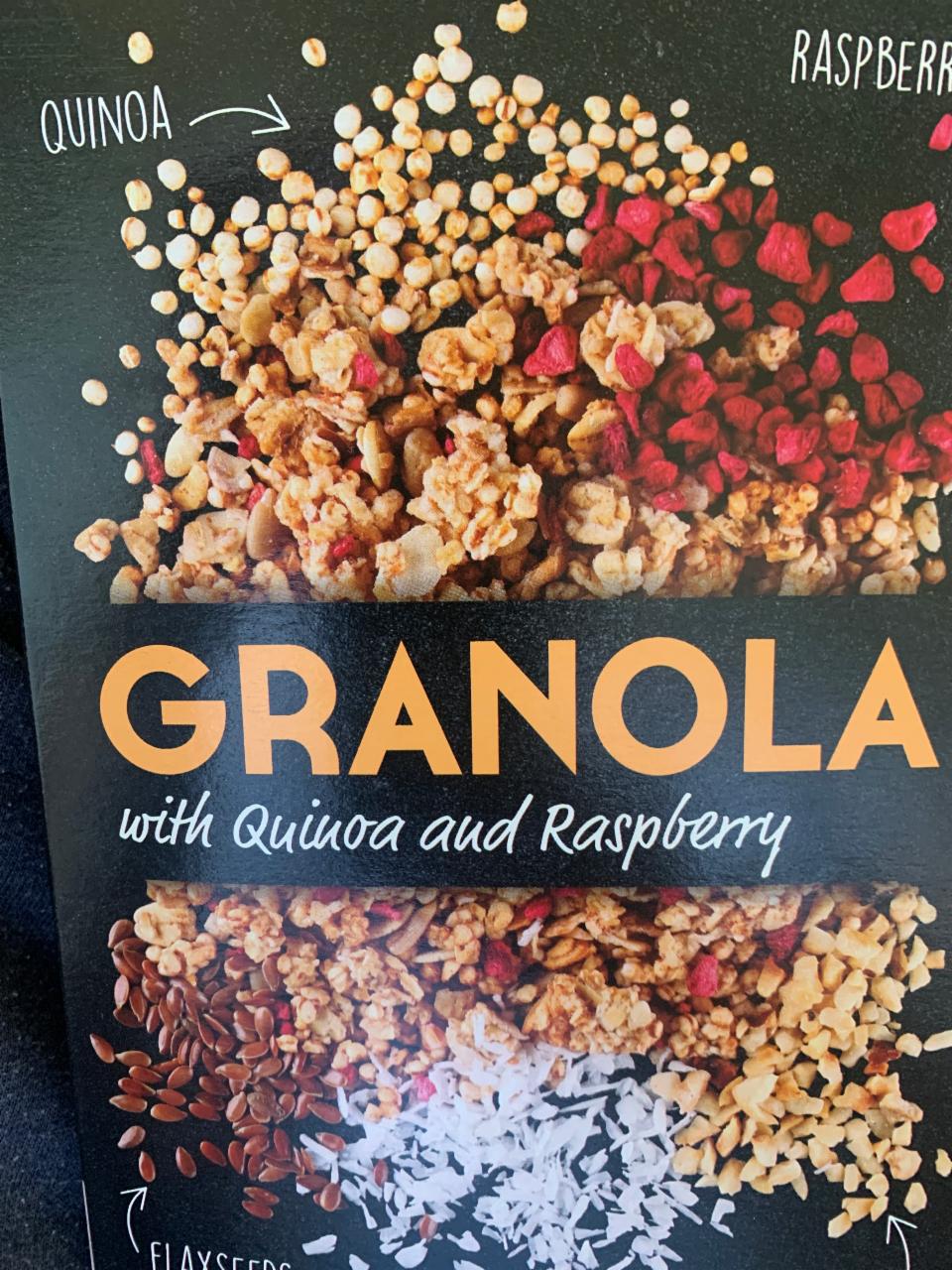 Fotografie - Granola with Quinoa and Raspberry Rimi