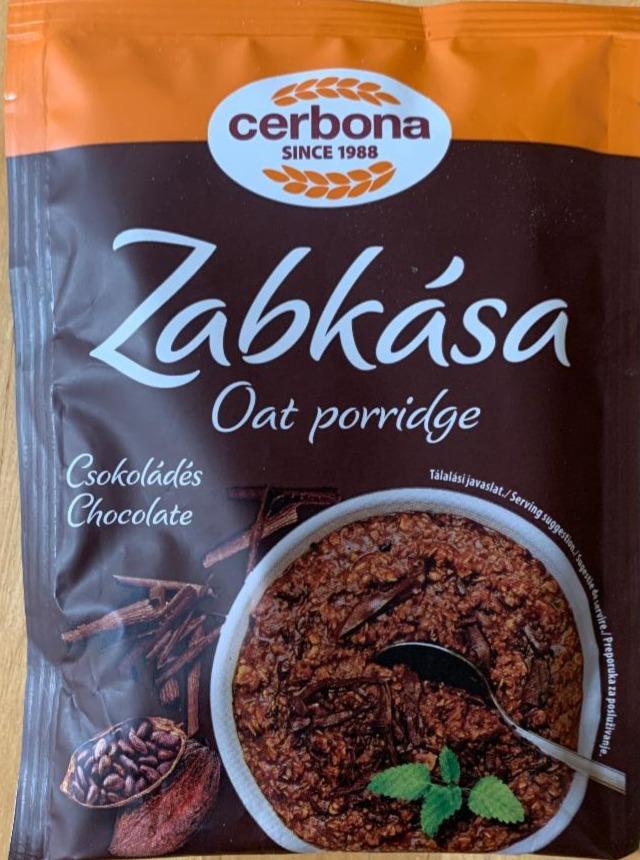 Fotografie - Zabkása Oat porridge Chocolate Cerbona