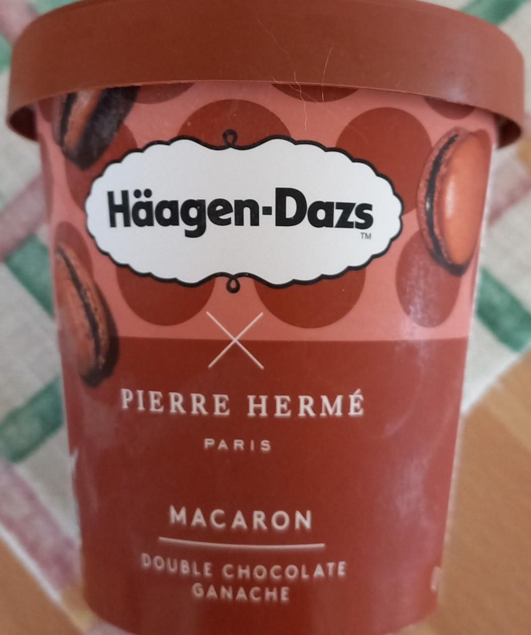 Fotografie - Pierre Hermé Macaron Double Chocolate Ganache Häagen-Dazs