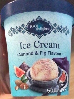Fotografie - Ice Cream Almond & Fig Flavour 1001 delights