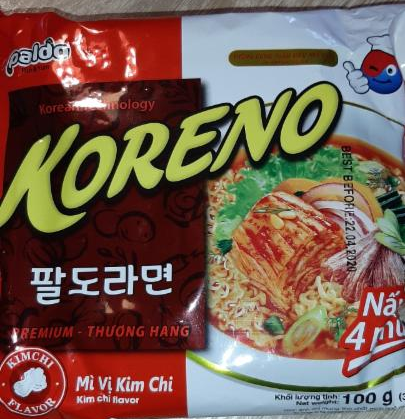 Fotografie - Koreno instantní polévka s příchutí kimchi