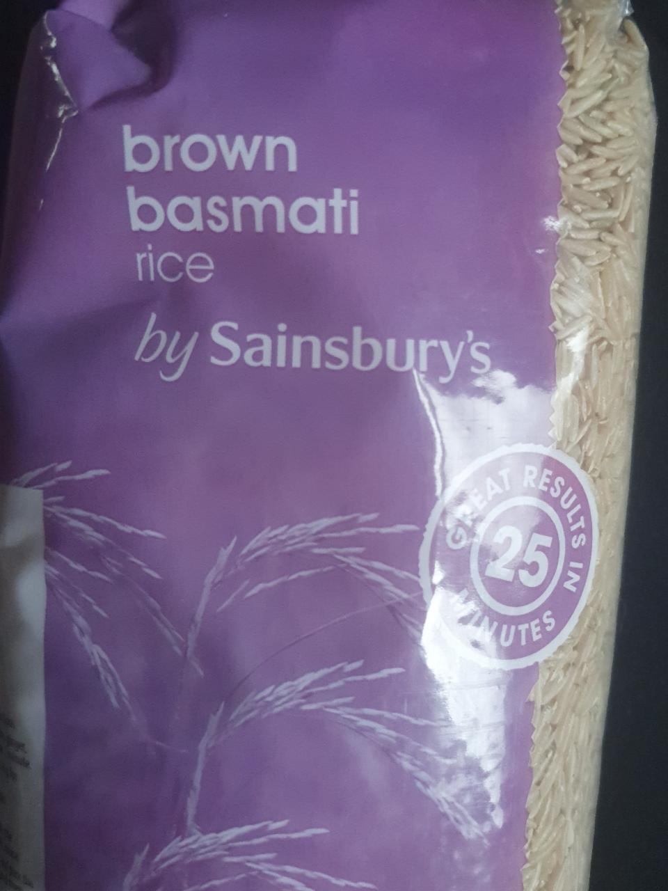 Fotografie - Brown Basmati Rice by Sainsbury's