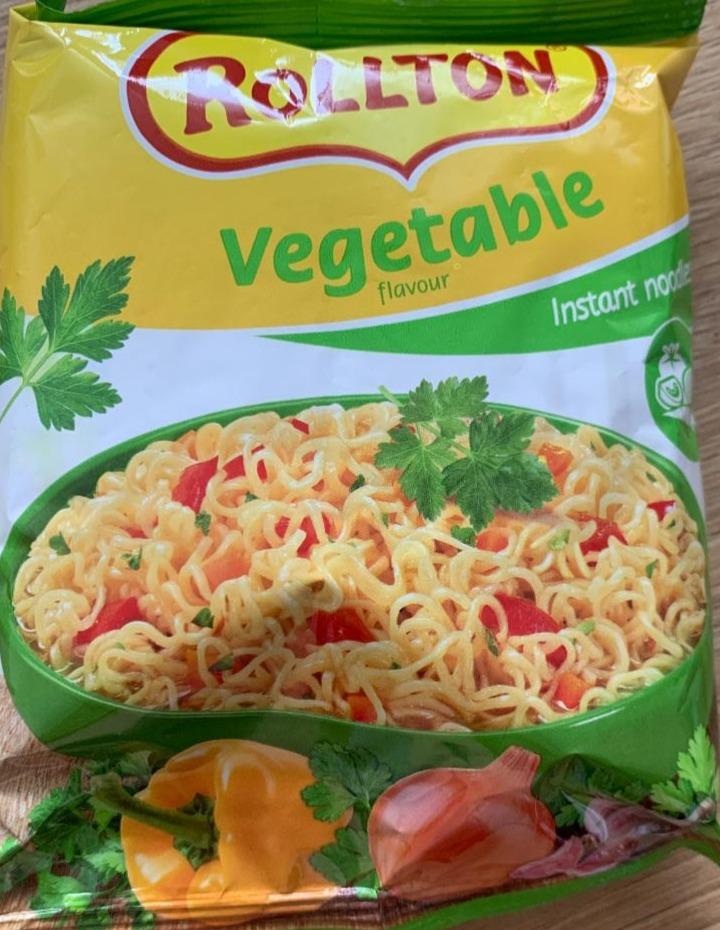 Fotografie - Instant Noodles Vegetable flavour Rollton