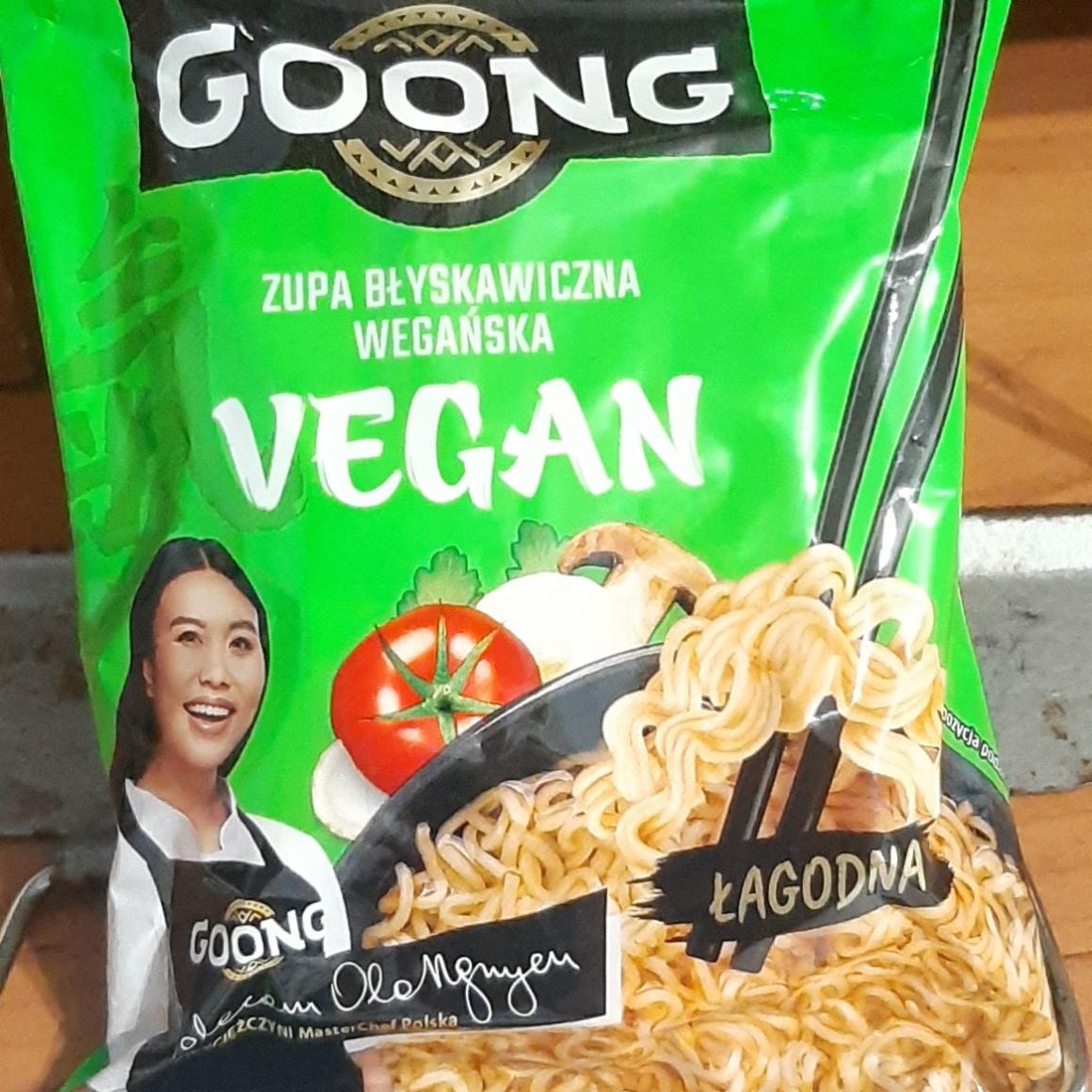 Fotografie - Zupa błyskawiczna wegańska vegan Goong