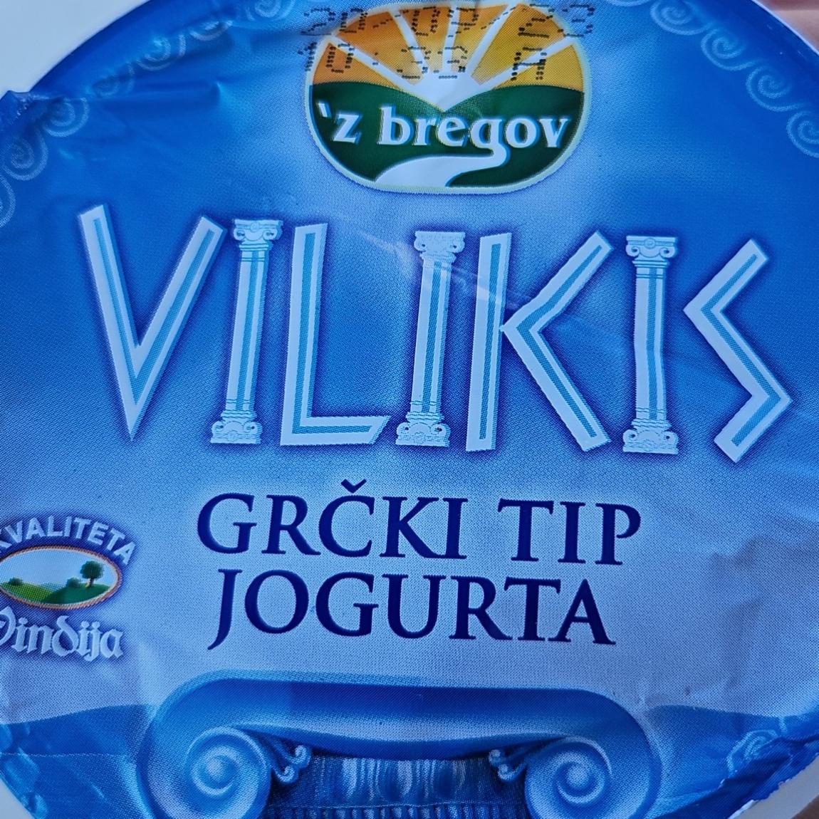 Fotografie - Vilikis Grčki Tip Jogurta Z bregov