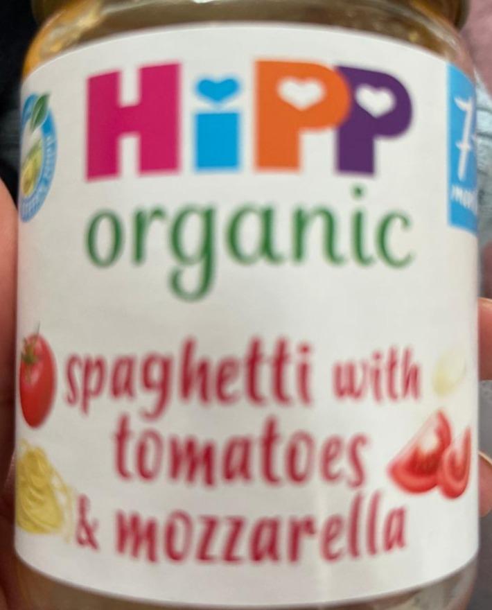 Fotografie - Organic Spaghetti with tomatoes & mozzarella Hipp
