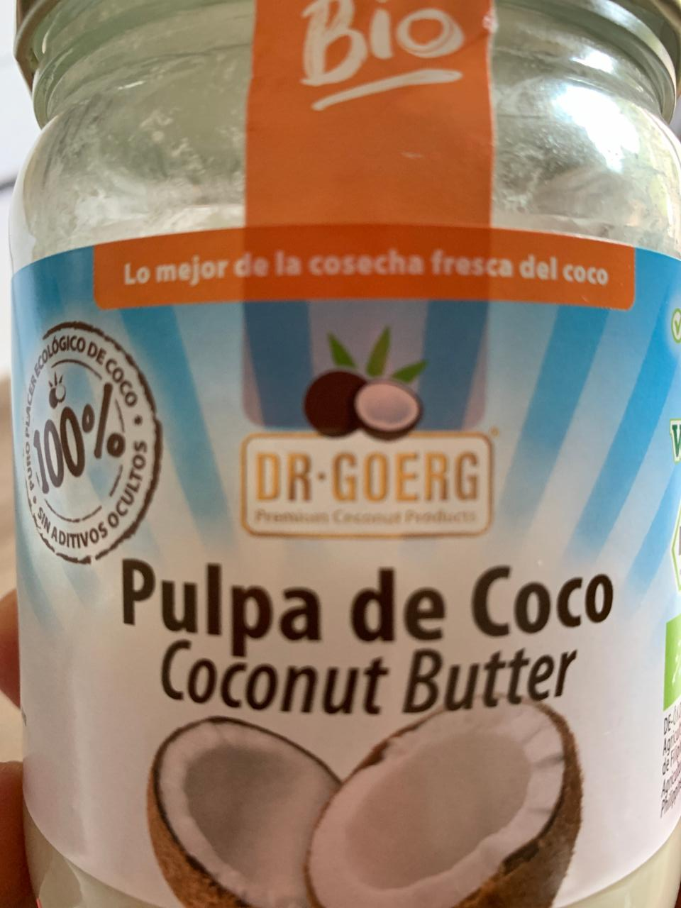 Fotografie - Bio Coconut Butter Dr. Goerg