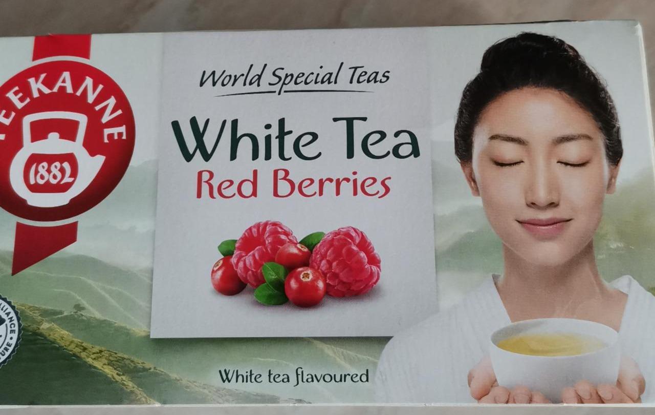 Fotografie - White Tea Red Berries Teekanne