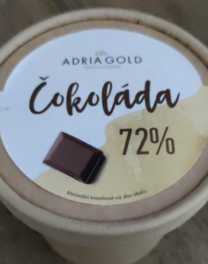 Fotografie - Čokoláda 72% Adria Gold