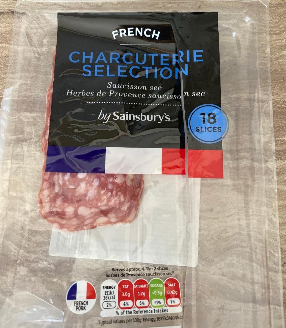 Fotografie - French Charcuterie Selection Slices by Sainsbury's