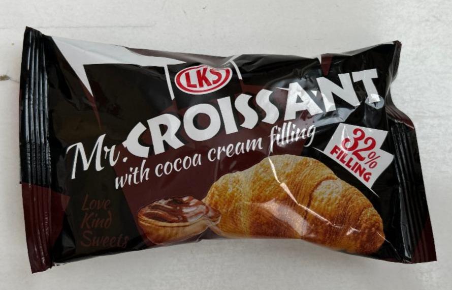 Fotografie - Mr. Croissant with cocoa cream filling LKS