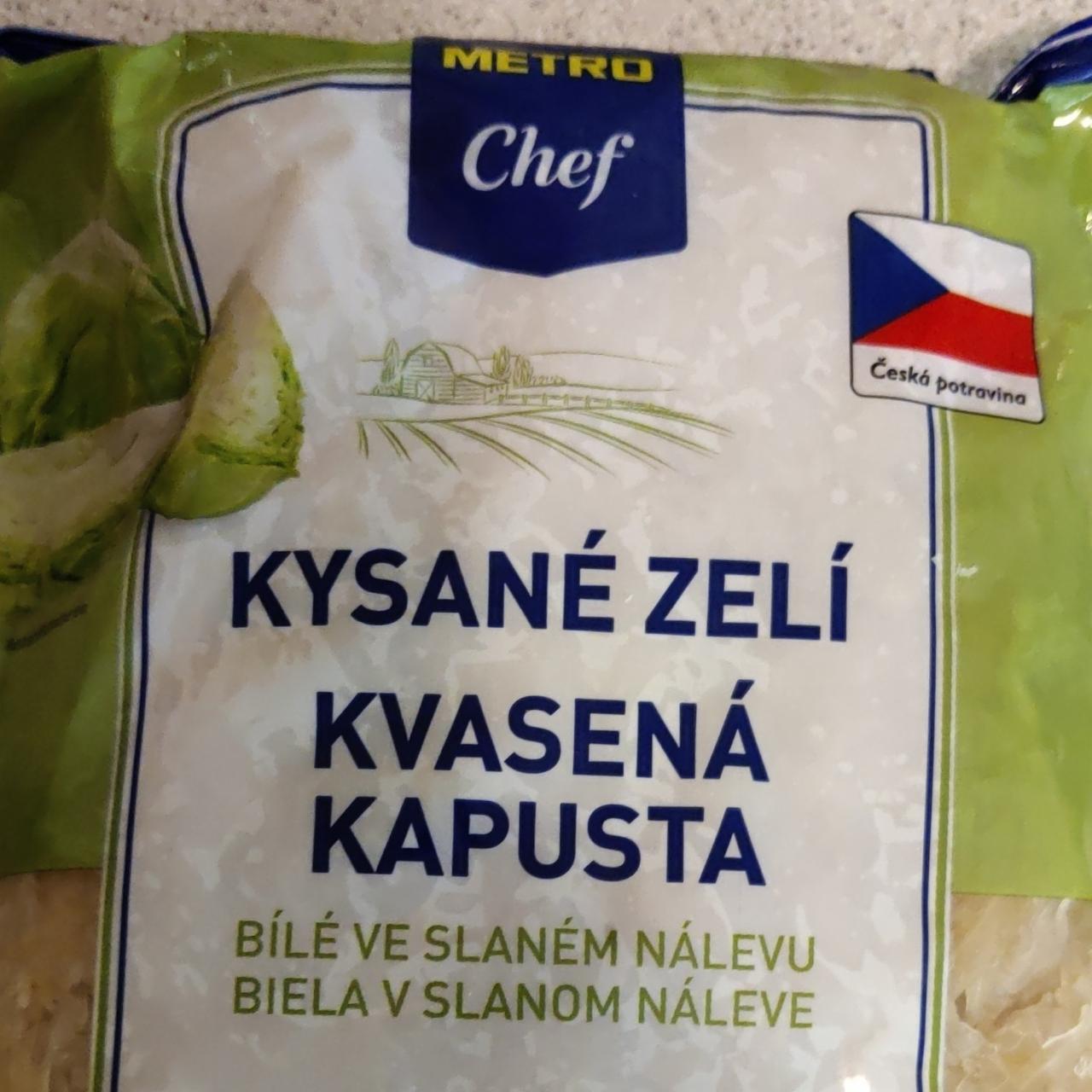 Fotografie - Kysané zelí bílé ve slaném nálevu Metro Chef