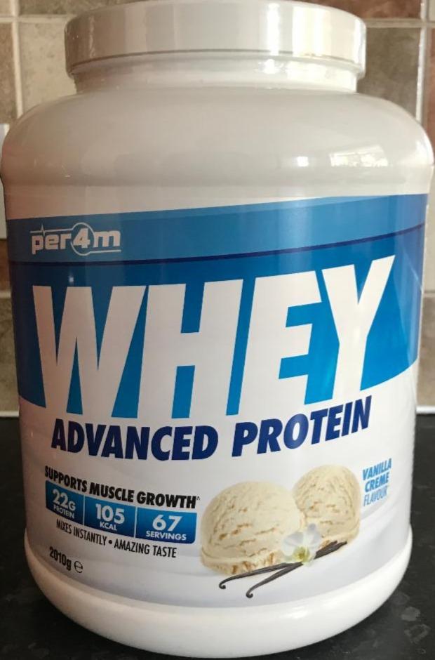 Fotografie - Advanced Whey Protein Vanilla Creme per4m
