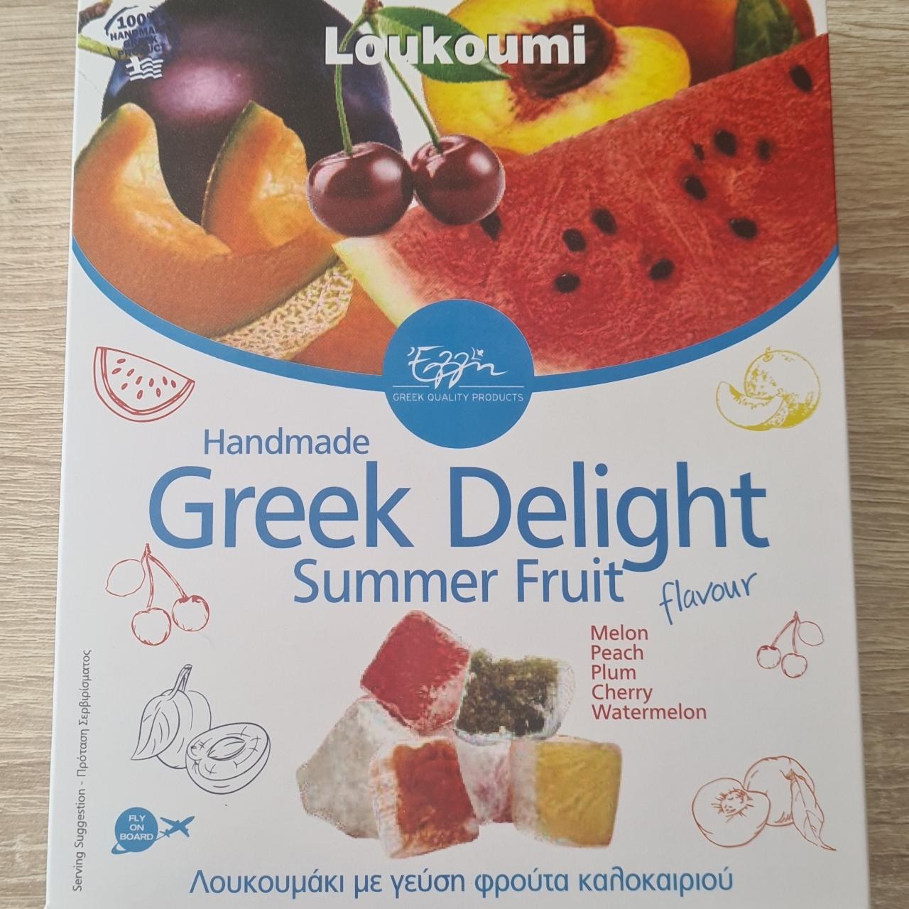 Fotografie - Greek Delight Summer Fruit Loukoumi