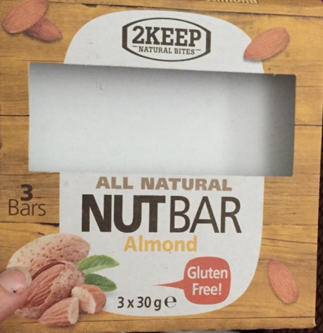 Fotografie - Nutbar all natural Almond 2KEEP