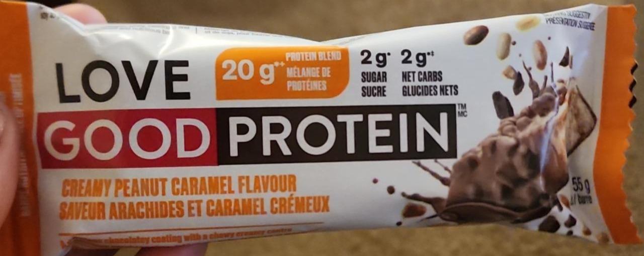 Fotografie - Creamy Peanut Caramel Protein Love Good Protein