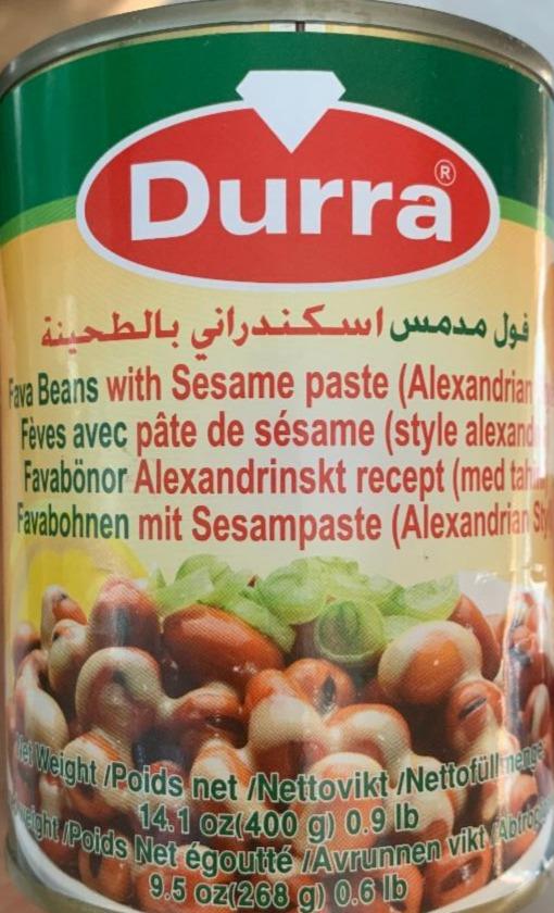 Fotografie - Fava Beans with Sesame paste Durra